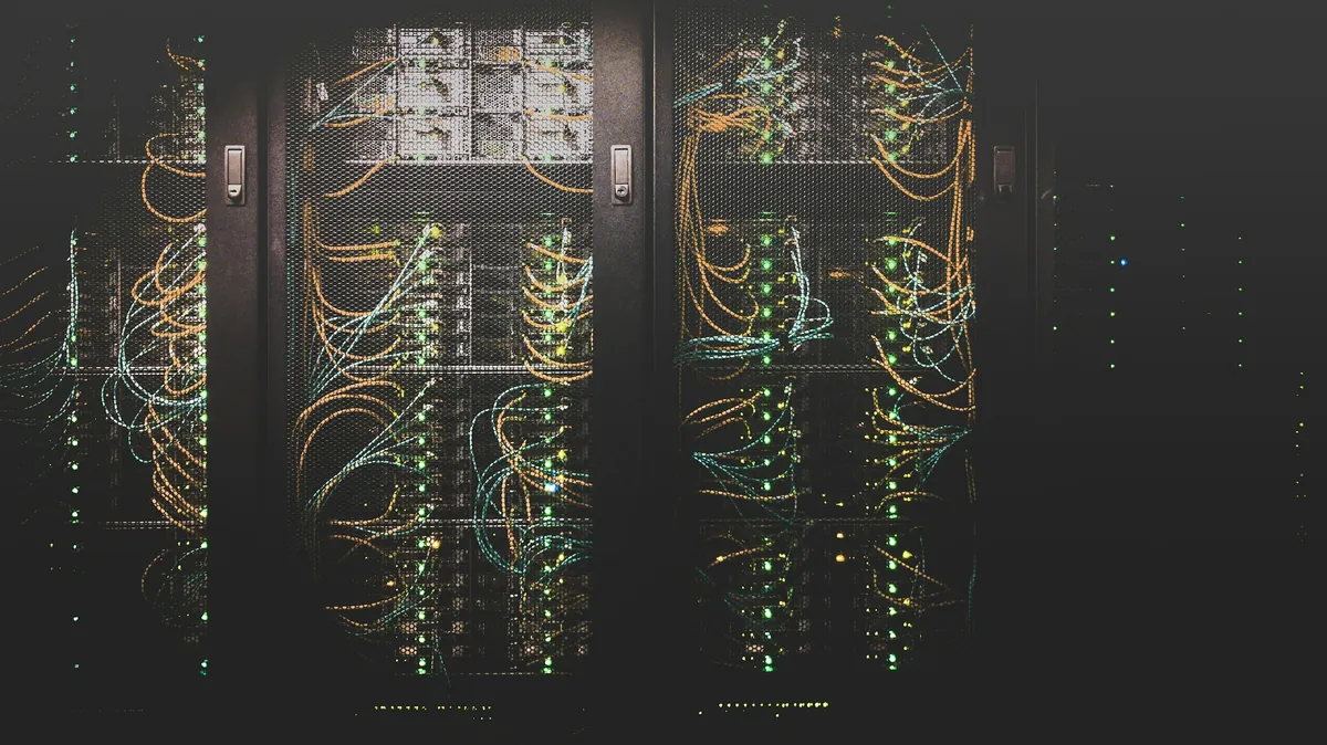 Server racks and network cabling